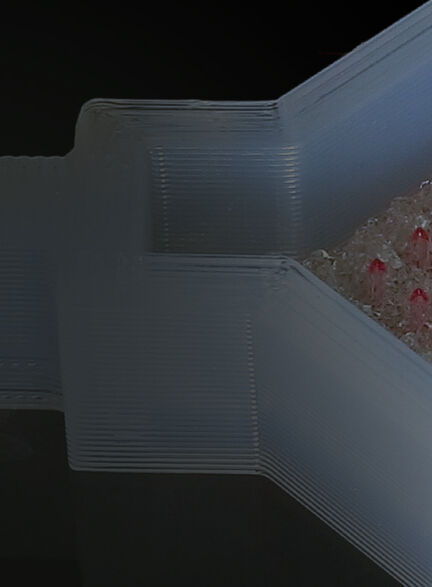 3D printing image courtesy of the Lewis Lab at Harvard SEAS.